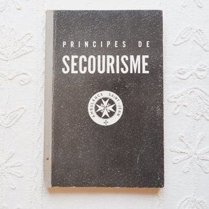 3For$20/Principes de secourisme - Vintage 1955